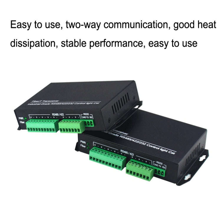 1pair YH-VD48508 SC 8-way Bidirectional Data Network Optical Transceiver Fiber Optic Transceiver(...