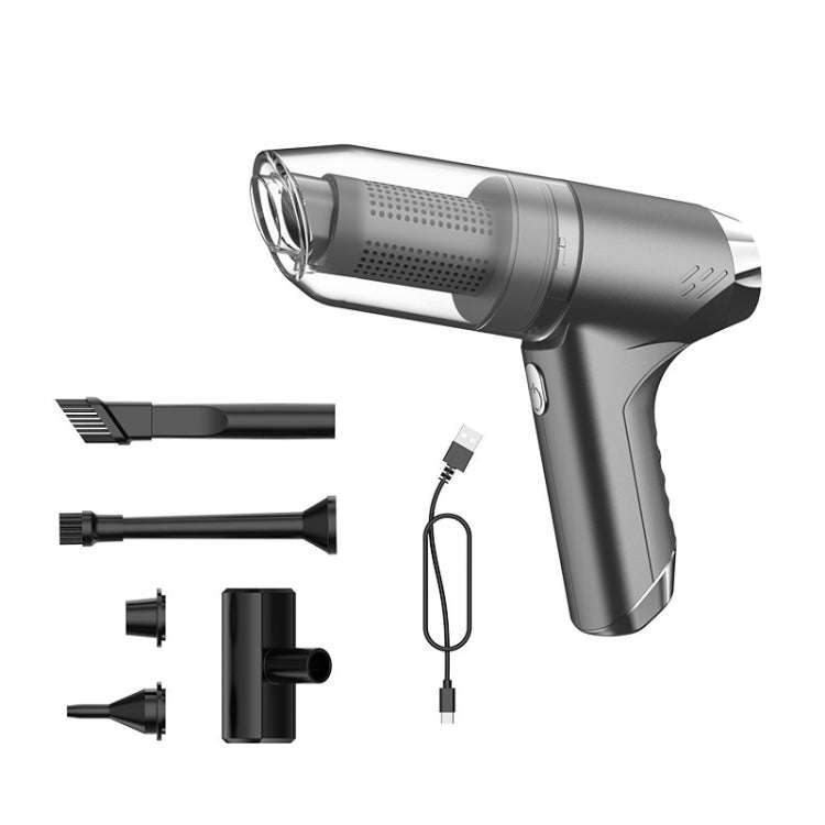 SUITU ST-6671 Wireless Car Vacuum Cleaner Small Handheld Blowing and Suction Dual Use, Style: Bru...