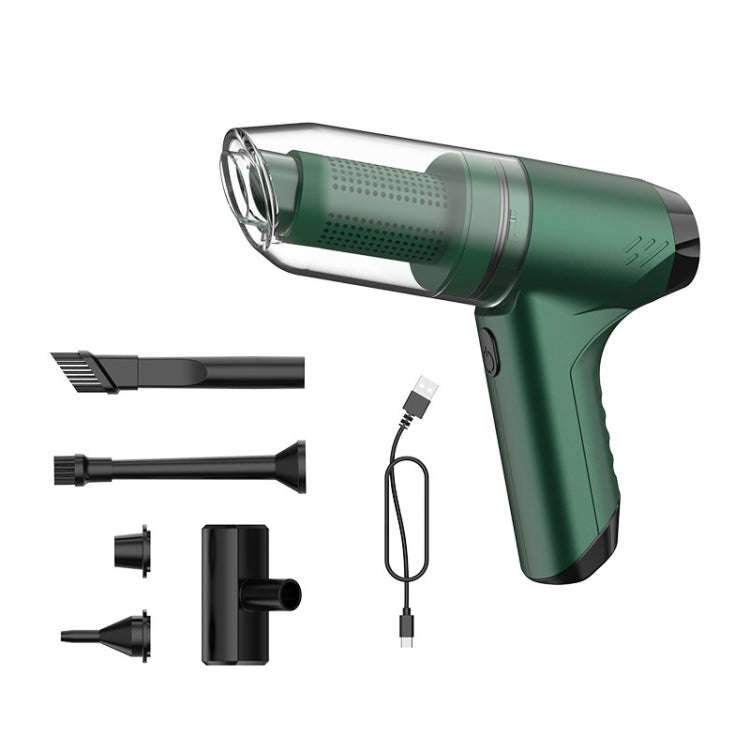 SUITU ST-6671 Wireless Car Vacuum Cleaner Small Handheld Blowing and Suction Dual Use, Style: Bru...