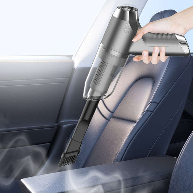 SUITU ST-6671 Wireless Car Vacuum Cleaner Small Handheld Blowing and Suction Dual Use, Style: Bru...
