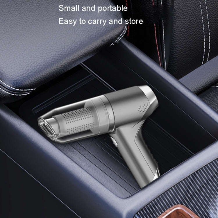SUITU ST-6671 Wireless Car Vacuum Cleaner Small Handheld Blowing and Suction Dual Use, Style: Bru...