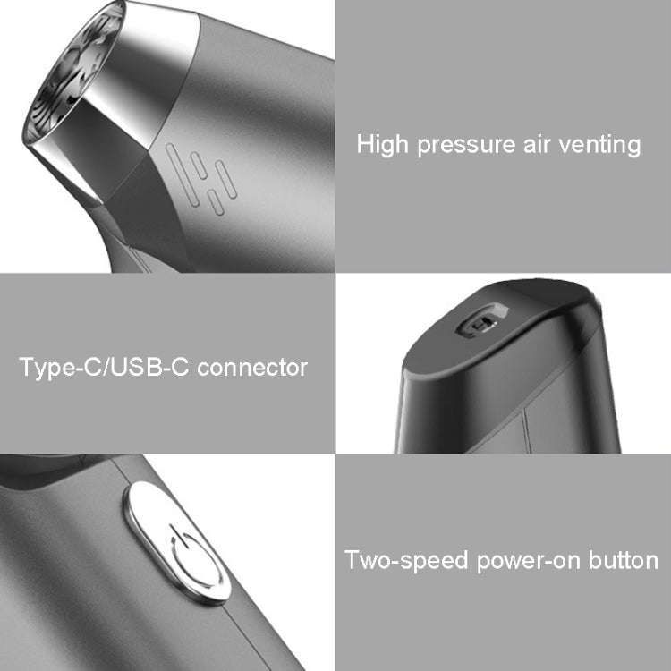 SUITU ST-6671 Wireless Car Vacuum Cleaner Small Handheld Blowing and Suction Dual Use, Style: Bru...
