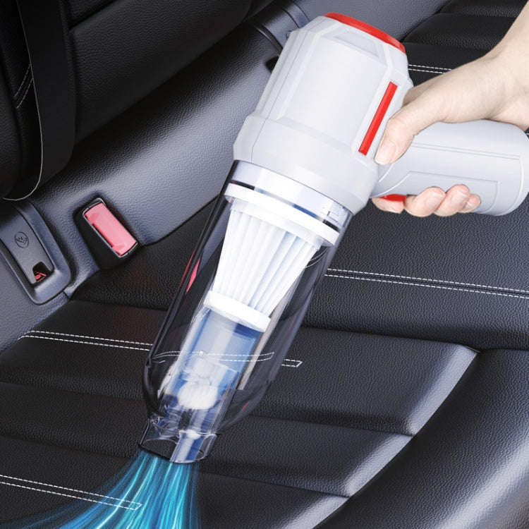 SUITU  ST-6629 3 In 1 5500pa Car Wireless Vacuum Cleaner Blowing Suction And Pumping 3 Modes Whit...