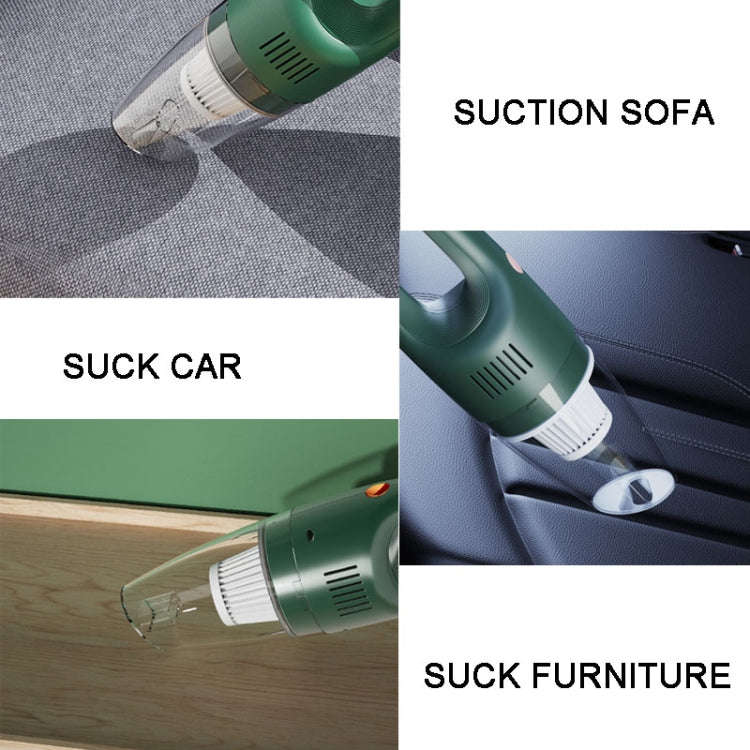 SUITU ST-6612A  5000pa 120W Wired Car Vacuum Cleaner Handheld High Power Dust Suction Machine(White)