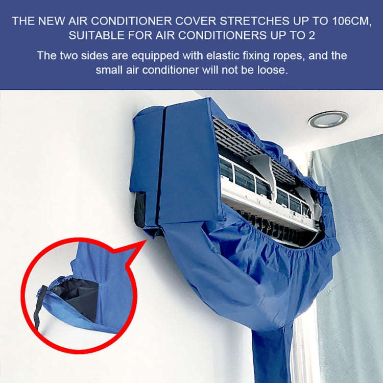 1-2P Air Conditioner Cleaning Cover With Drain Outlet 1pc Cover