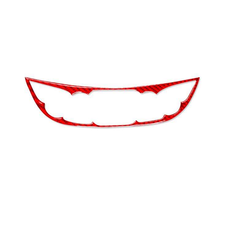 For Chevrolet Malibu 2016-2024 A Model Left-hand Drive Central Control Button Panel Sticker(Red)