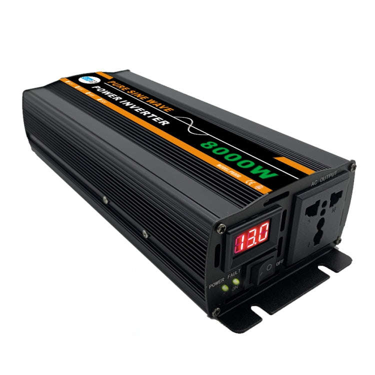 8000W (Actual 1300W) 12V to 220V High Power Car Sine Wave Inverter Power Converter