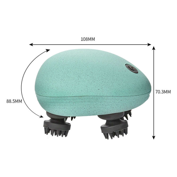 Mini Electric Head Massage(Blue)