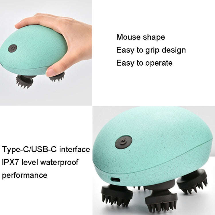 Mini Electric Head Massage(Blue)