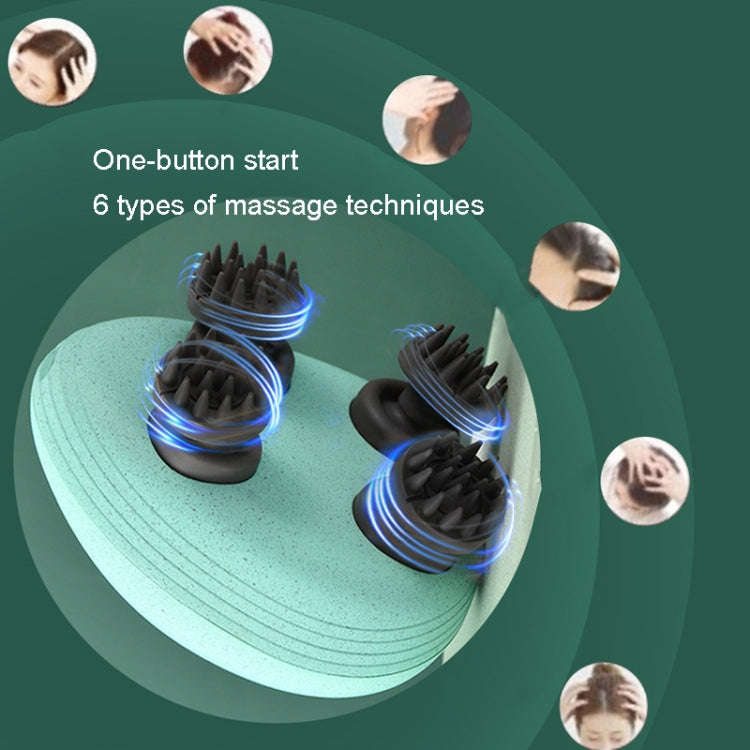 Mini Electric Head Massage(Blue)
