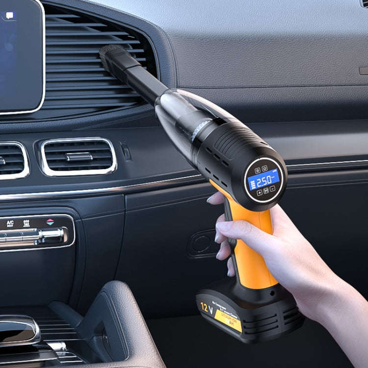 SUITU ST-6637  Wireless Model 5 In 1 60W  Double Motor Car Vacuum Cleaner With Blowing Air Pump P...