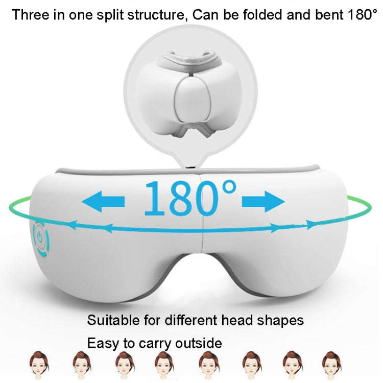 A216 Intelligent Wireless Eye Massage Instrument Pneumatic Vibration Hot Compress Eye Care Instru...
