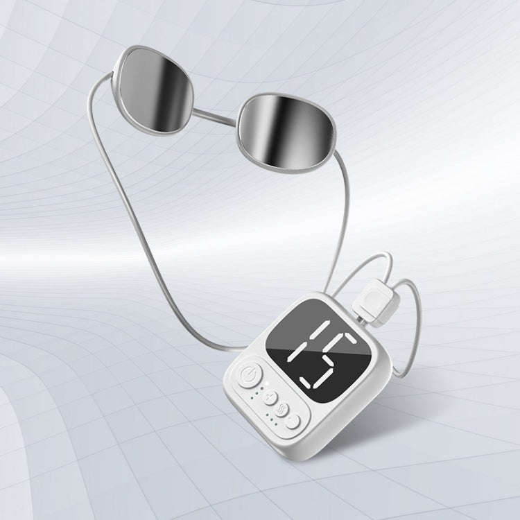 A8 Hot Compress Neck Massage Instrument Intelligent Mini Pendant Neck Care Instrument(White)
