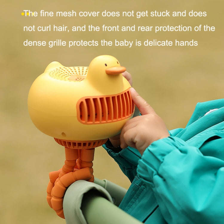 WT-E20 Stroller Fan USB Mute Portable Octopus High Air Volume Mini Fan, Style: Shake Head Type (W...