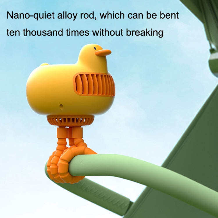WT-E20 Stroller Fan USB Mute Portable Octopus High Air Volume Mini Fan, Style: Shake Head Type (Y...