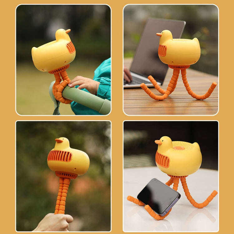 WT-E20 Stroller Fan USB Mute Portable Octopus High Air Volume Mini Fan, Style: Shake Head Type (Y...