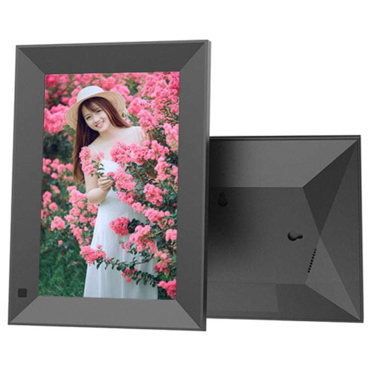 JT101F-C01 10.1-Inch Smart Touch Electronic Photo Frame With Human Sensor Function, US Plug