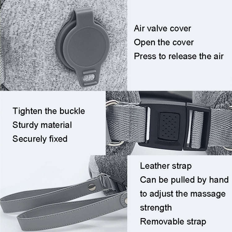 uNeck Air 3 Generations Portable Cervical Massager Inflatable Hot Compress Airbag U Pillow