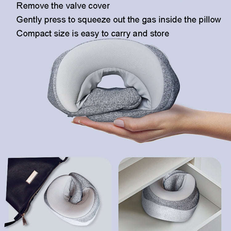 uNeck Air 3 Generations Portable Cervical Massager Inflatable Hot Compress Airbag U Pillow