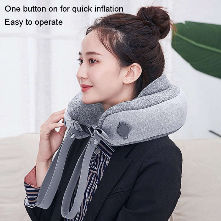 uNeck Air 3 Generations Portable Cervical Massager Inflatable Hot Compress Airbag U Pillow