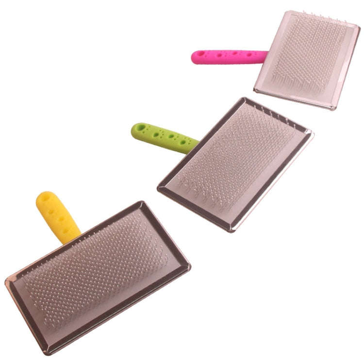 BG-W1347 Pet Hair Removal Massage Comb Dog Cleaning Tools, Random Color Delivery, Spec: L