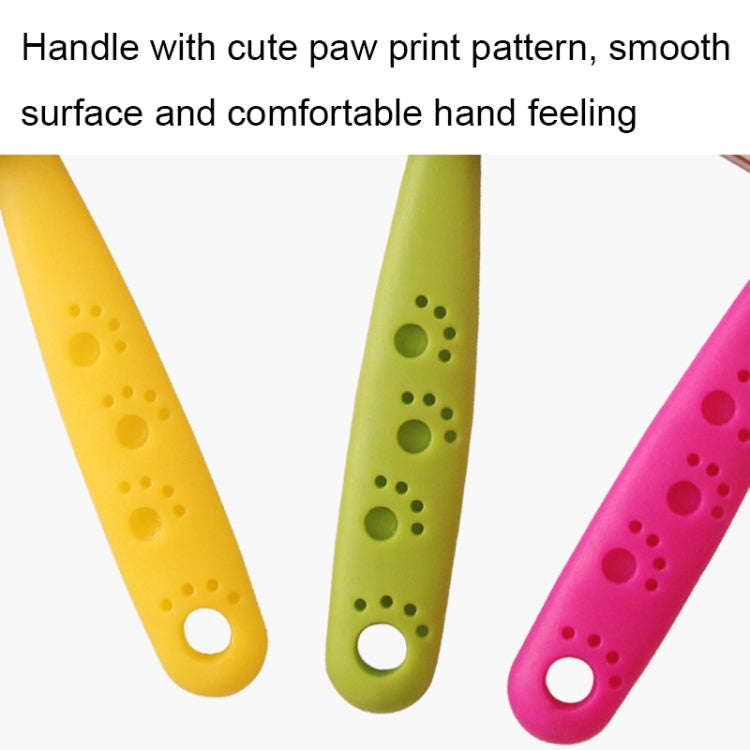 BG-W1347 Pet Hair Removal Massage Comb Dog Cleaning Tools, Random Color Delivery, Spec: L