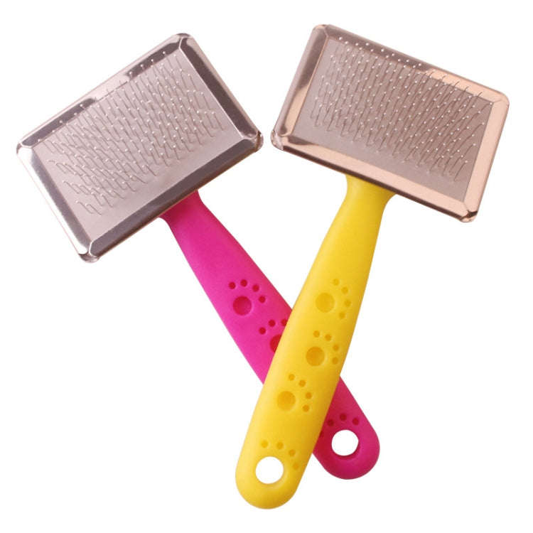 BG-W1347 Pet Hair Removal Massage Comb Dog Cleaning Tools, Random Color Delivery, Spec: L