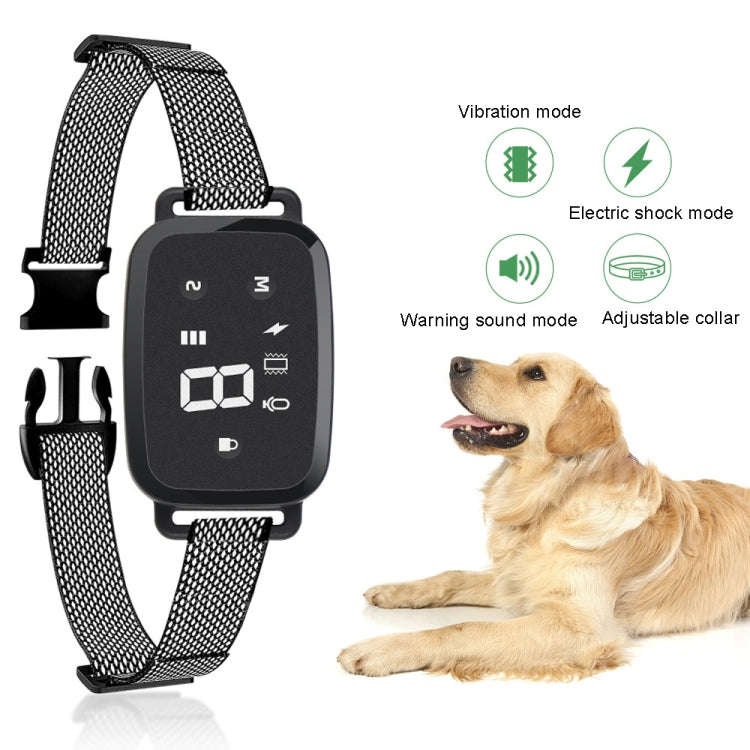 Intelligent Automatic Electric Strike Collar Touch Digital Display Rechargeable Waterproof Dog Tr...