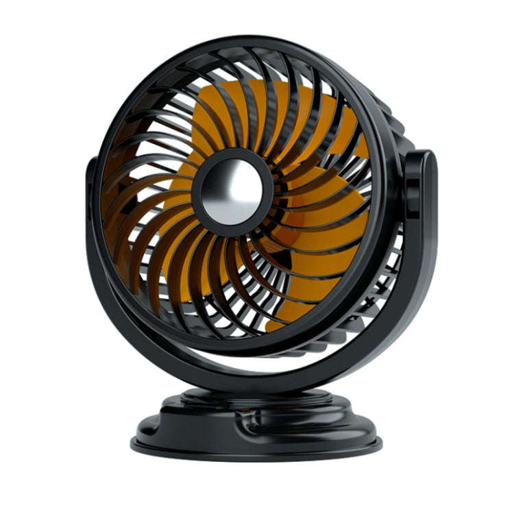 F611 Rotatable Multi-angle Air Supply Car Silent Fan(24V Cigarette Lighter)