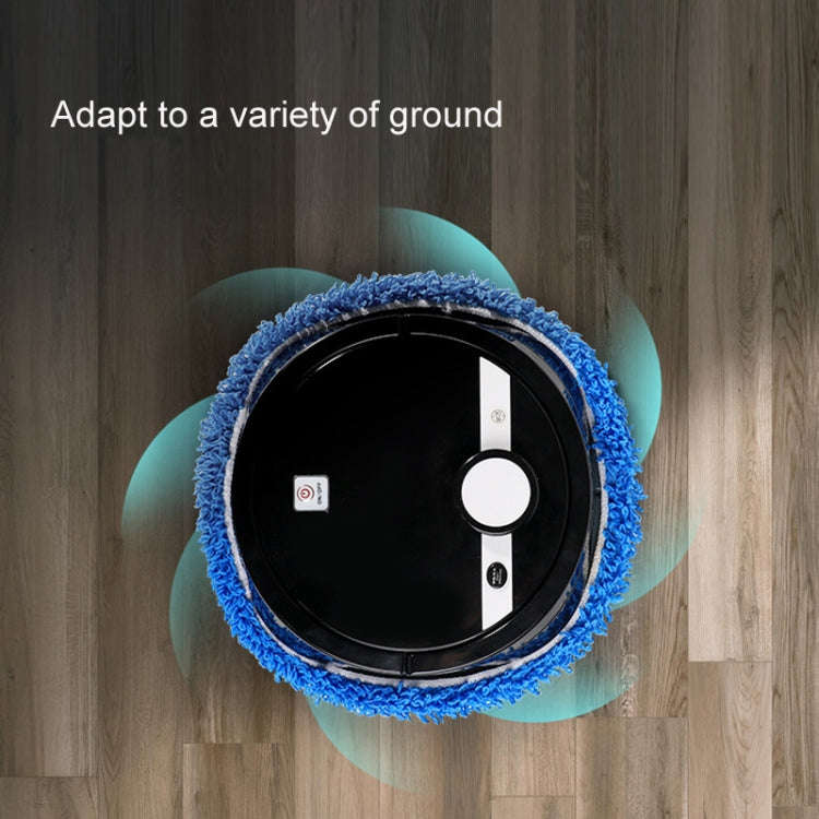 Intelligent Fully Automatic Sweeping Dragging Integrated Robot(Black)