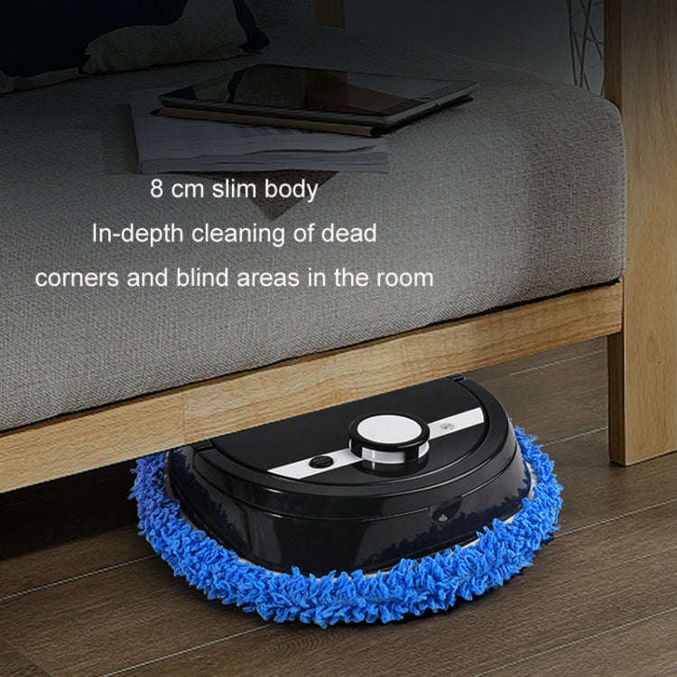 Intelligent Fully Automatic Sweeping Dragging Integrated Robot(Black)