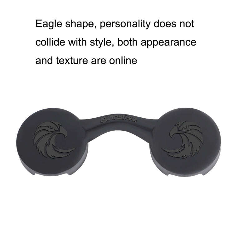 For DJI Goggles 2 Sunnylife AT-BHT565 Dustproof Lens Protective Cover VR Glasses Silicon Cover(Bl...