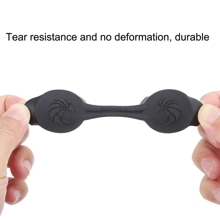For DJI Goggles 2 Sunnylife AT-BHT565 Dustproof Lens Protective Cover VR Glasses Silicon Cover(Bl...