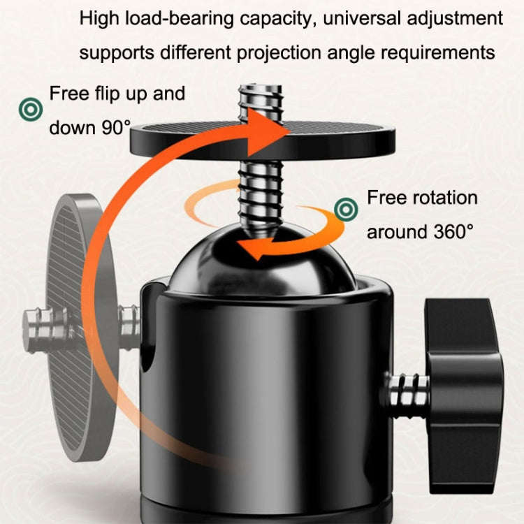 TY01 Projector Bracket Home Office Monitor Punch-free Bracket, Style: Desktop Telescopic Model