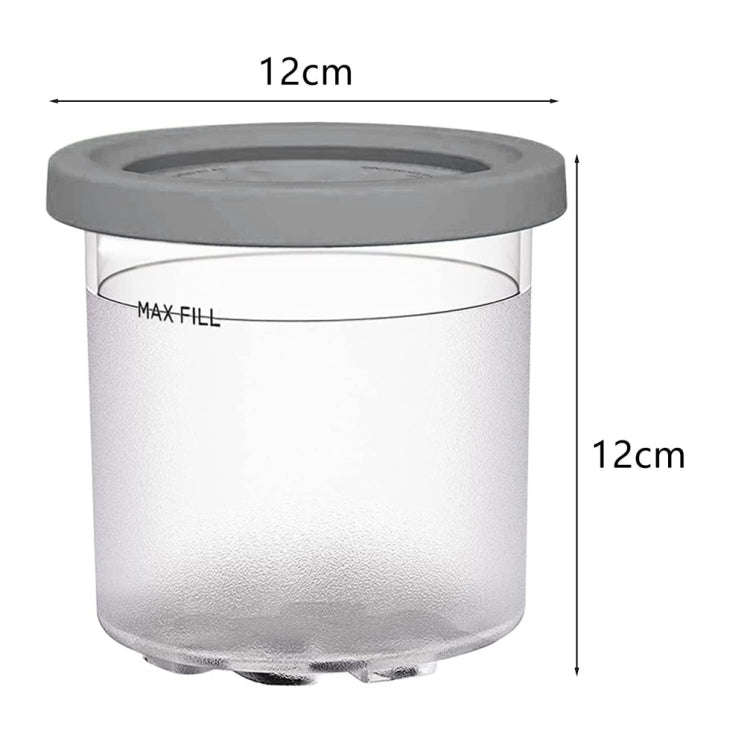 For Ninja NC299AMZ NC300 Ice Cream Storage Containers with Lids, Speci: 2 Cups