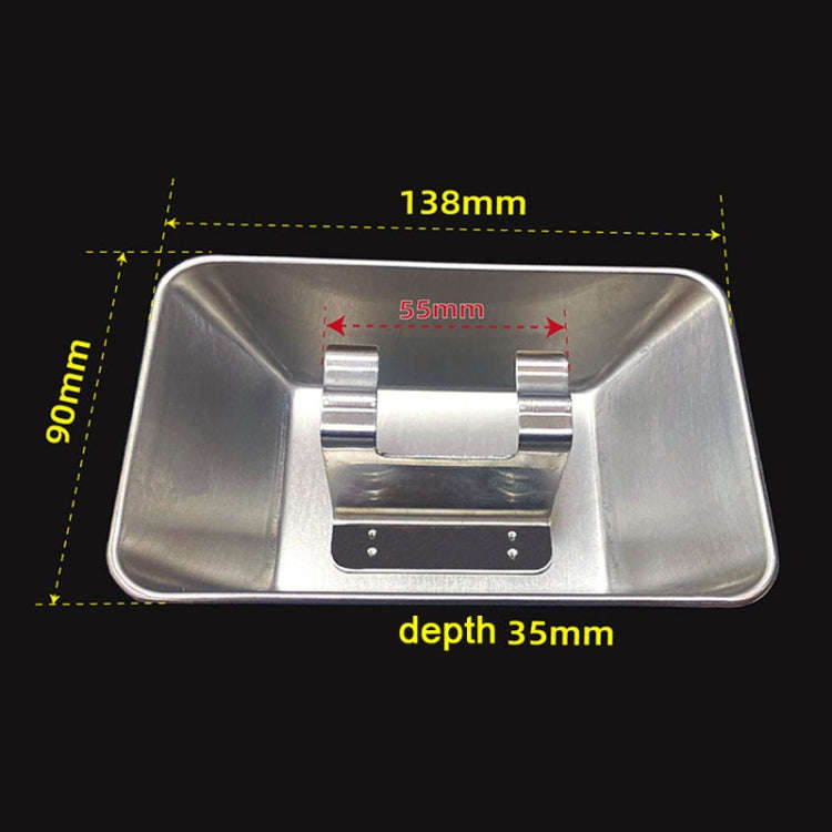F025 Stainless Steel Plastic Range Hood Oil Cup Oil Receiver