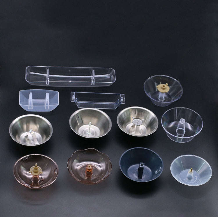 F004 4.8mm Range Hood Oil Connection Box PP Plastic Screw Oil Cup