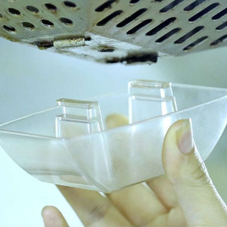 Universal Square Plastic Range Hood Oil Cup Oil Receiver Oil Tank Range Hood Accessories(F018)