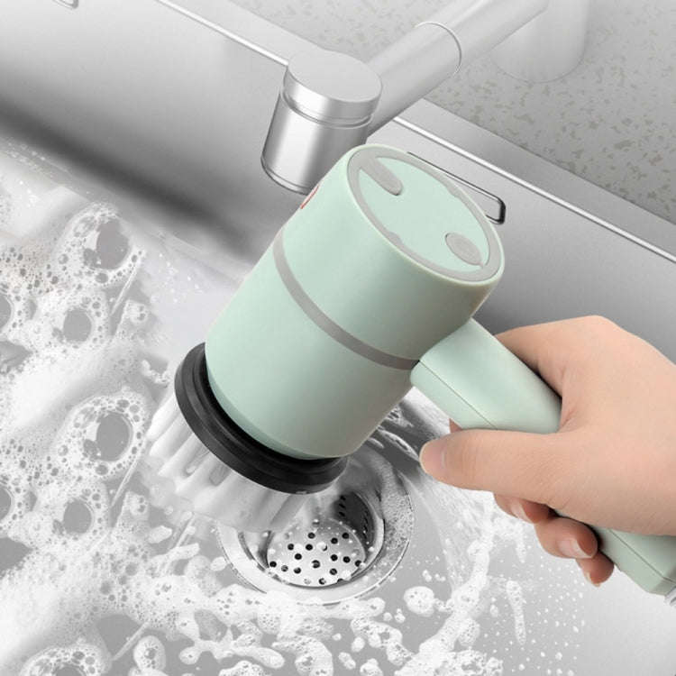Wireless Electric Cleaning Brush USB Rechargeable Kitchen Bathtub Tile Cleaning Brushes Pink 1200...