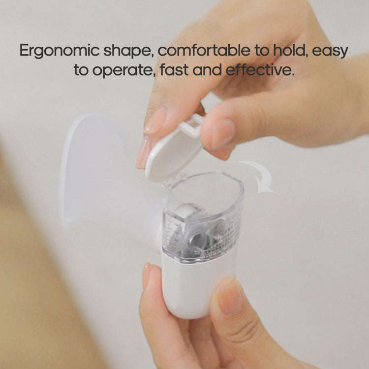 Rechargeable Eye Sprayer Mini Face Steamer Humidifier with Fine Mist(White)