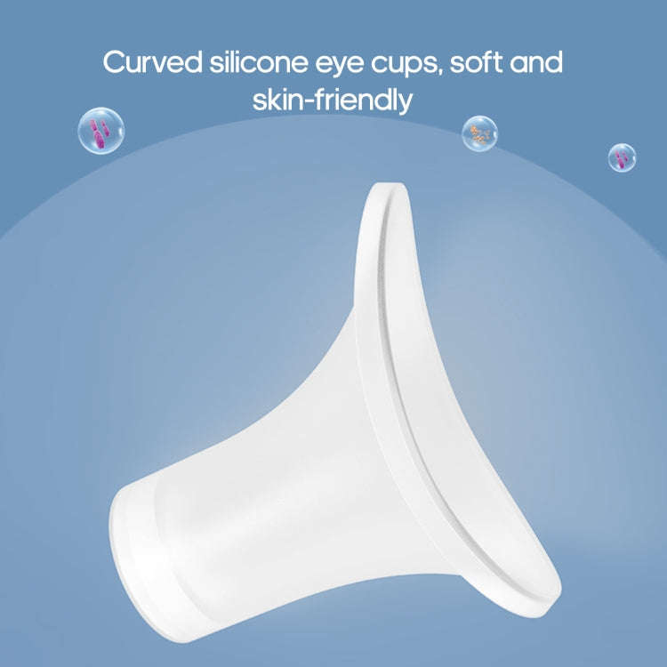 Rechargeable Eye Sprayer Mini Face Steamer Humidifier with Fine Mist(White)