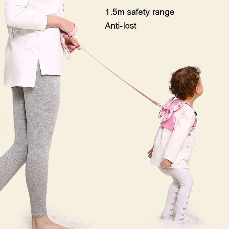 Children Anti-wandering Traction Rope Baby Toddler Backpack, Color: Yellow