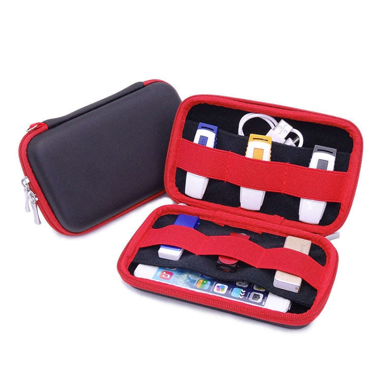 GH1318 Large 2.5 inch EVA Mobile Hard Disk Power Pack Mobile Phone U Drive Storage Bag