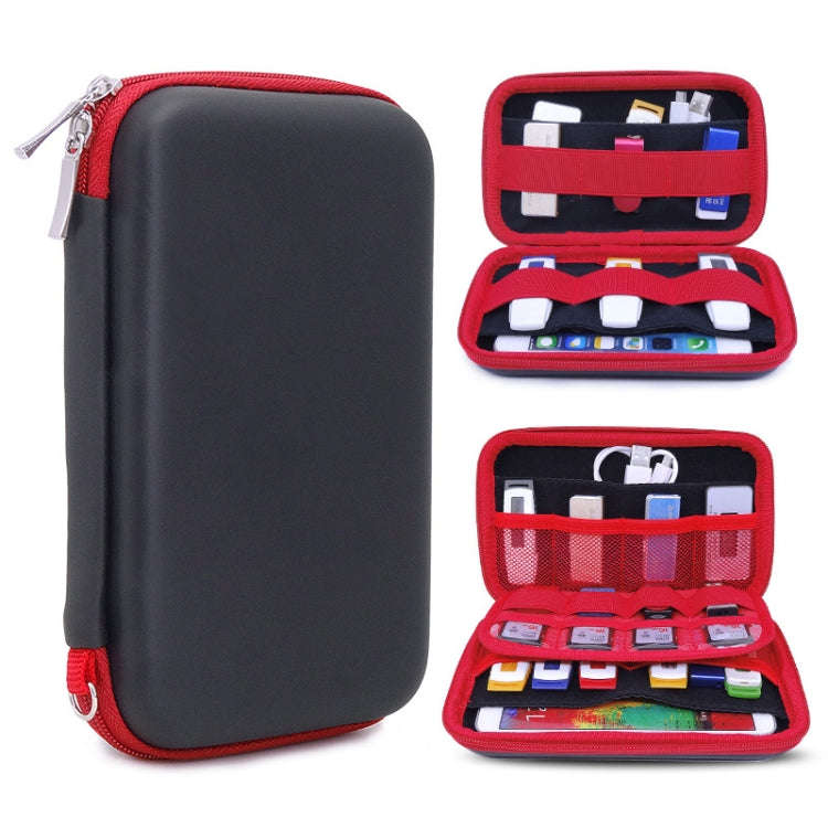GH1318 Large 2.5 inch EVA Mobile Hard Disk Power Pack Mobile Phone U Drive Storage Bag