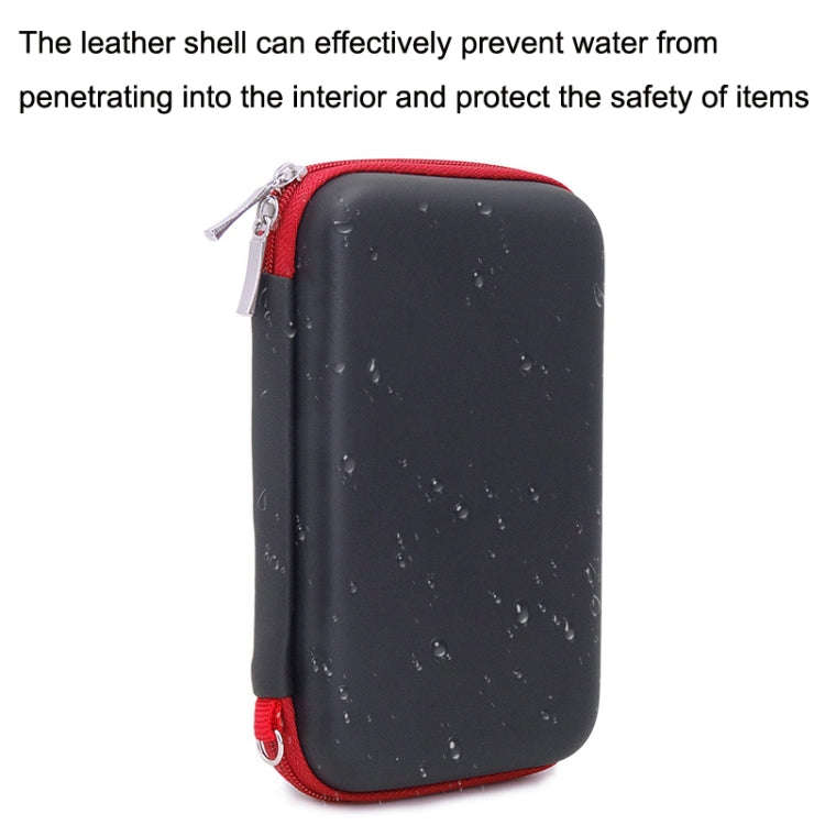 GH1318 Large 2.5 inch EVA Mobile Hard Disk Power Pack Mobile Phone U Drive Storage Bag