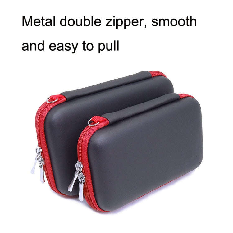 GH1318 Large 2.5 inch EVA Mobile Hard Disk Power Pack Mobile Phone U Drive Storage Bag