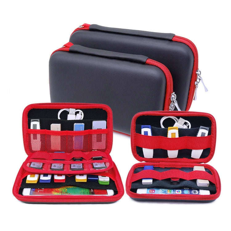 GH1318 Large 2.5 inch EVA Mobile Hard Disk Power Pack Mobile Phone U Drive Storage Bag