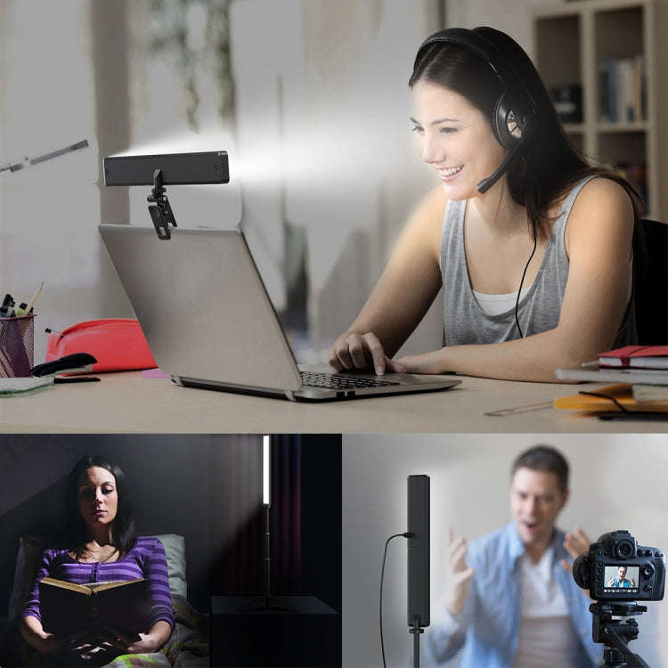 APEXEL APL-FL06 Portable Square Strip Live Video Conferencing Fill Light
