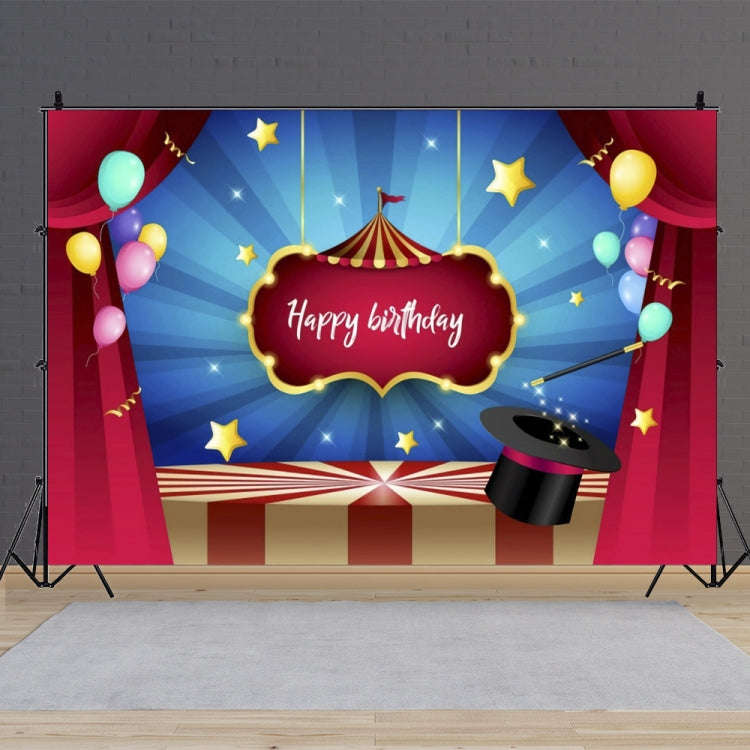 150 x 100cm Circus Amusement Park Ferris Wheel Photography Background Cloth(MDT03782)