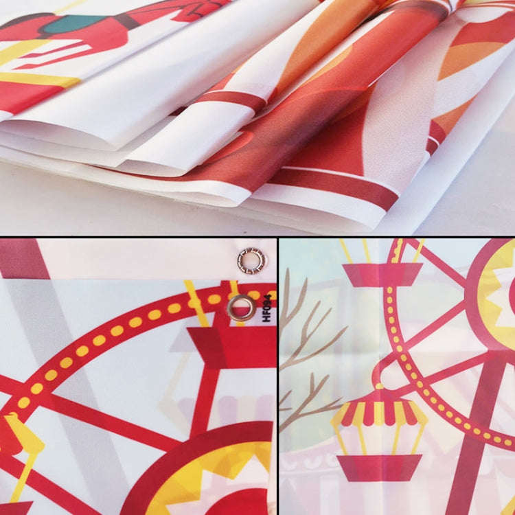 150x100cm Children Birthday Background Cloth Carnival Gay Party Birthday Theme Background Banner ...